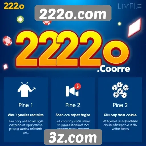 Recursos e funcionalidades do site de jogos 222o.com