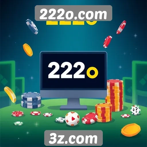 Experiência do usuário no site 222o.com